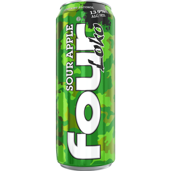 FOUR LOKO SOUR APPLE 24OZ