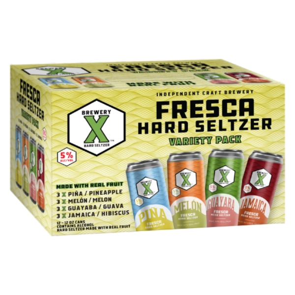 FRESCA SELTZER VARIETY 12PK CAN