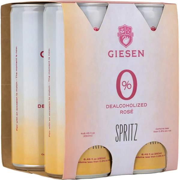 GIESEN ZERO SPRITZ ROSE CANS