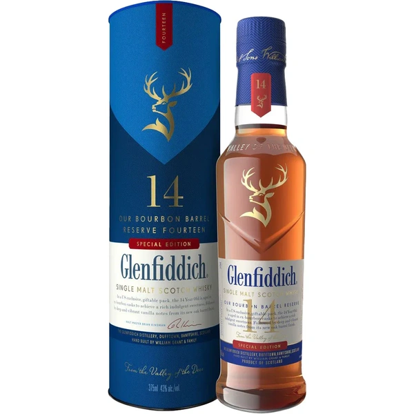 GLENFIDDICH 14 YR OLD 375ML
