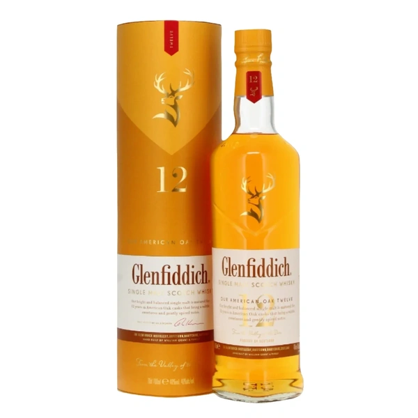 GLENFIDDICH AMERICAN OAK 12YR 750ML