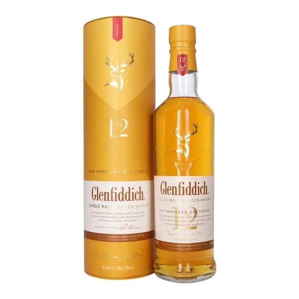 GLENFIDDICH AMERICAN OAK 12YR