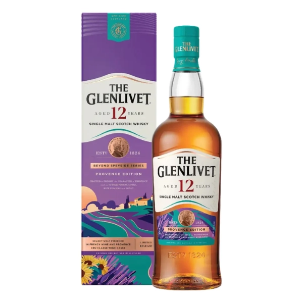 GLENLIVET 12 YR PROVENCE EDITION 750ML