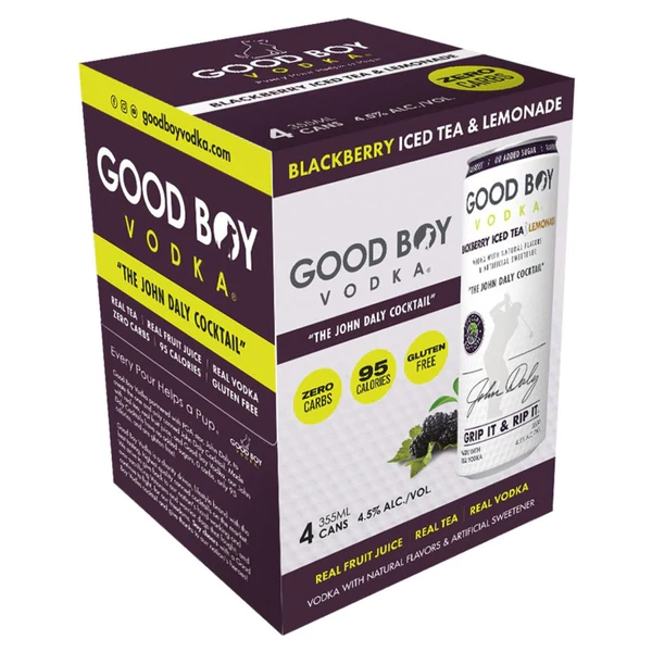 GOODBOY JOHN DALY BLACKBERRY LEMONADE 4PK