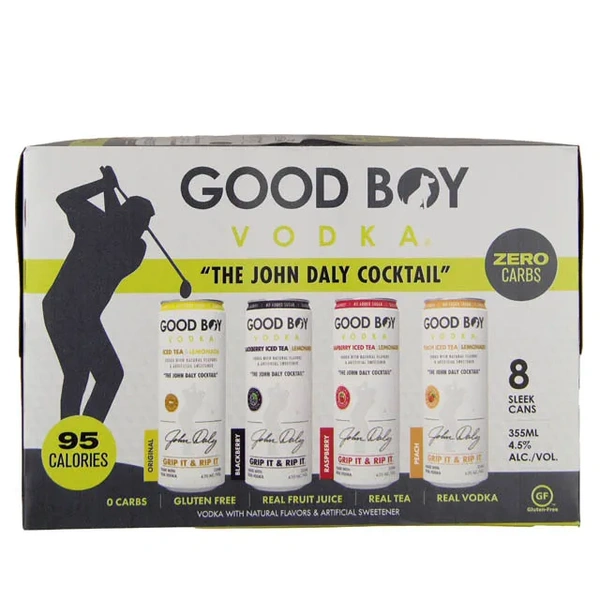 GOODBOY VODKA GOLF VARIETY 8PK
