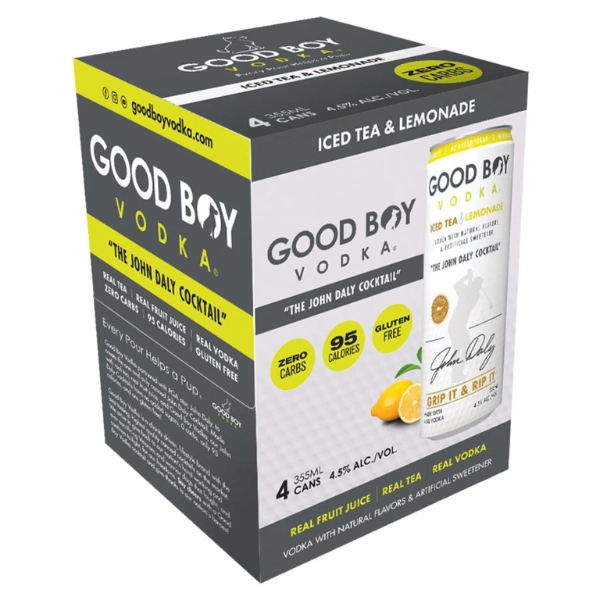 GOODBOY VODKA TEA & LEMONADE 4PK