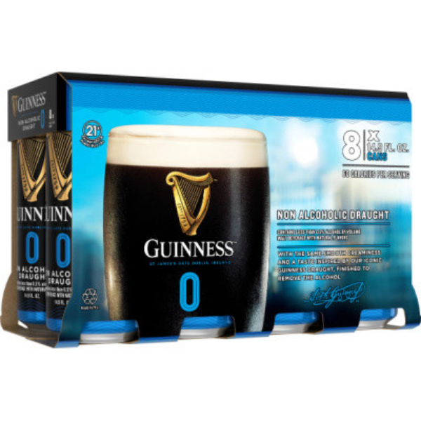 GUINNESS PUB ZERO CANS 8PK