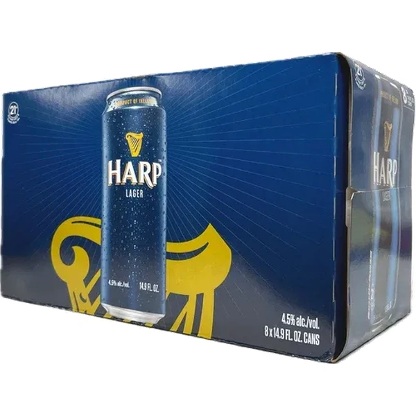 HARP LAGER 8 PACK CAN