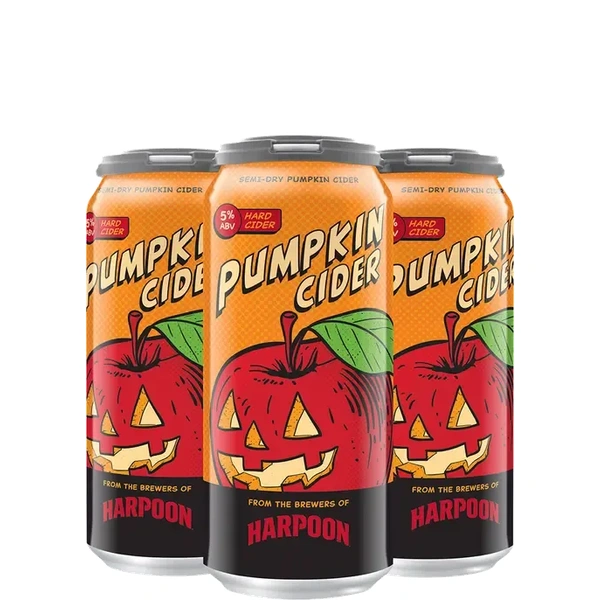 HARPOON CIDER PUMPKIN CIDER 4PK