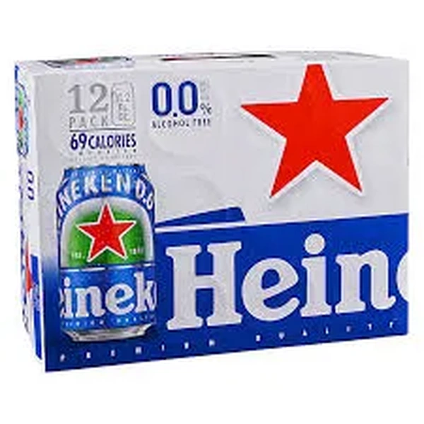 HEINEKEN 0.0 CANS 12PK