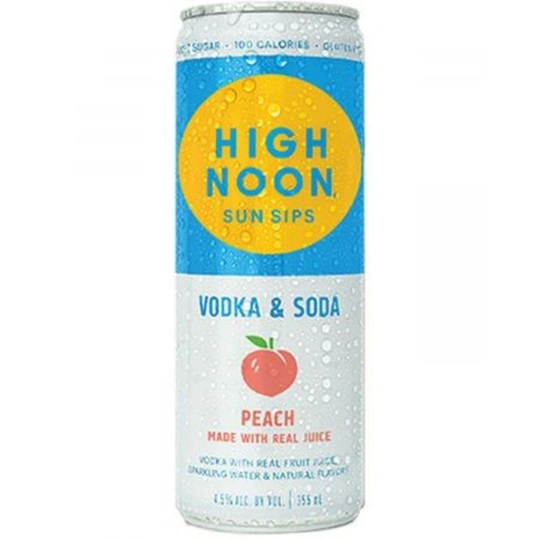 HIGH NOON VODKA SODA PEACH 700ML