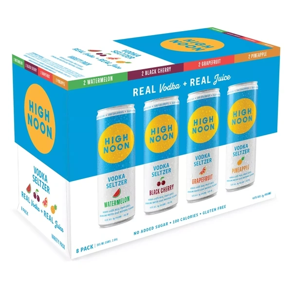 HIGH NOON VODKA SODA SUN SIPS 8PK