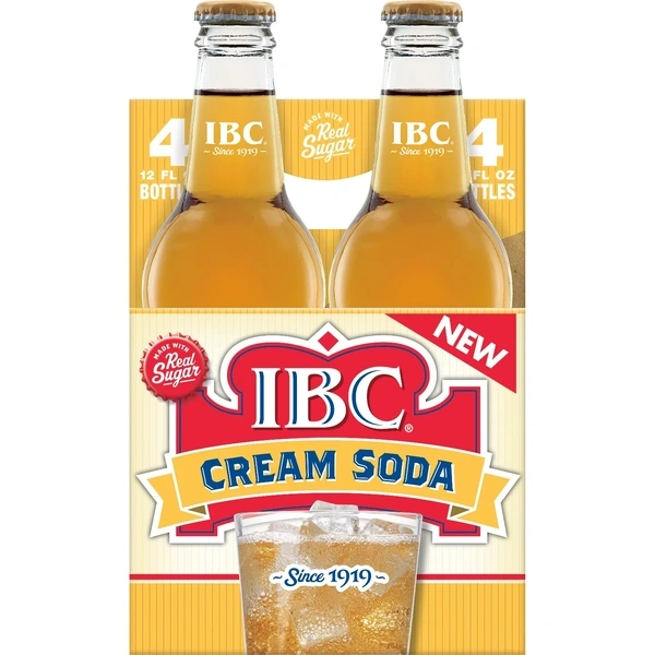 I.B.C. CREAM SODA 4PK