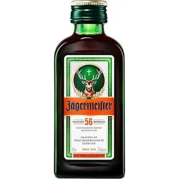JAGERMEISTER KRAUTER LIQUEUR (24) 50ML
