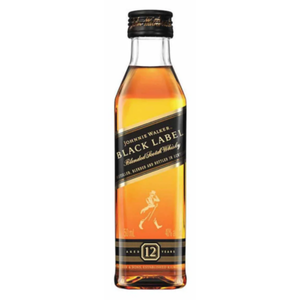 JOHNNIE WALKER BLACK LABEL (12) 50ML