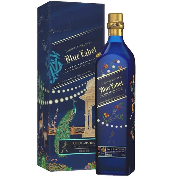 JOHNNIE WALKER BLUE RAHUL MISHRA LE 750ML