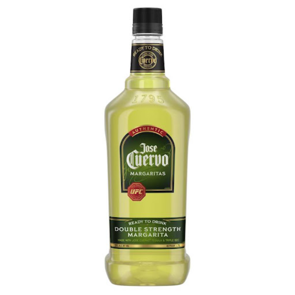 JOSE CUERVO AUTHENTIC DOUBLE STRENGTH STRAW MARGARITA 1.75L
