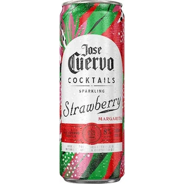 JOSE CUERVO SPARKLING STRAWBERRY 355ML