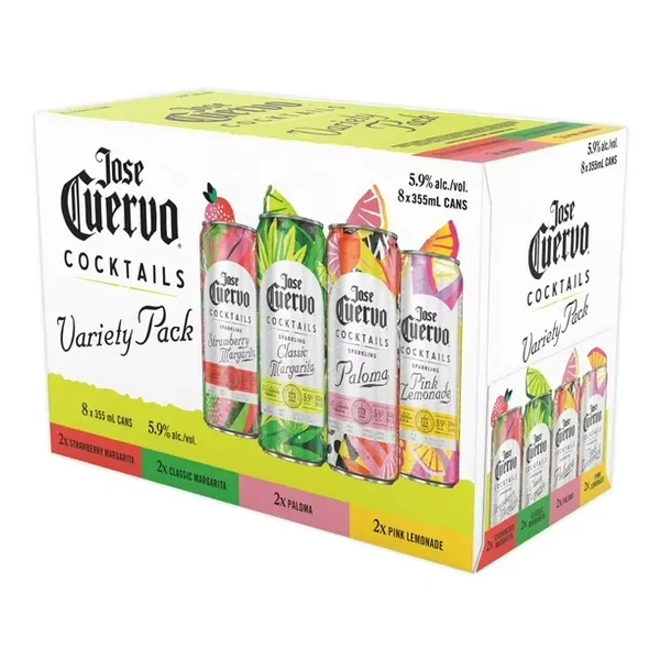 JOSE CUERVO SPARKLING VARIETY 8PK
