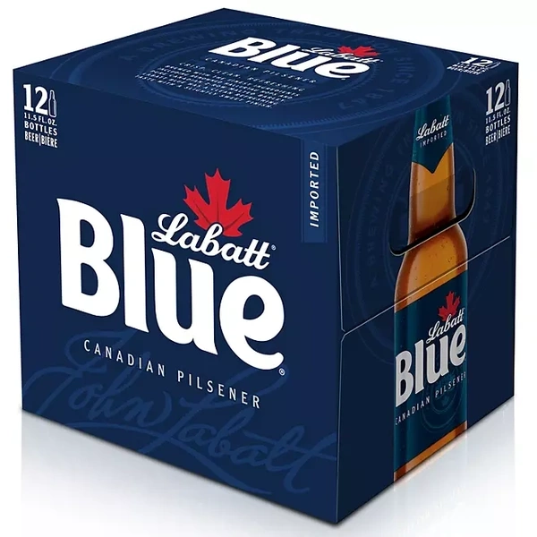 LABATT BLUE BOTTLES 12PK