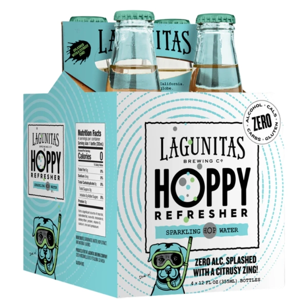 LAGUNITAS HOPPY NON ALC SELTZER 4PK