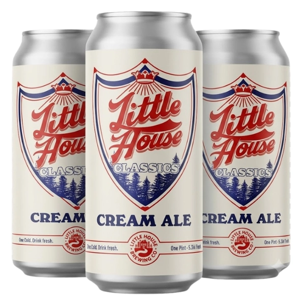 LITTLE HOUSE BREW CREAM ALE 4PK