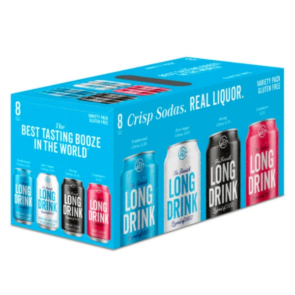 LONG DRINK FULL FLAVOR VARIETY 8PK