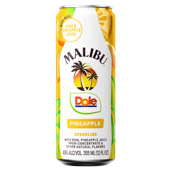 MALIBU RTD DOLE PINEAPPLE 19.2OZ