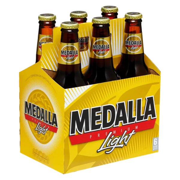 MEDALLA LIGHT 6PK BTL
