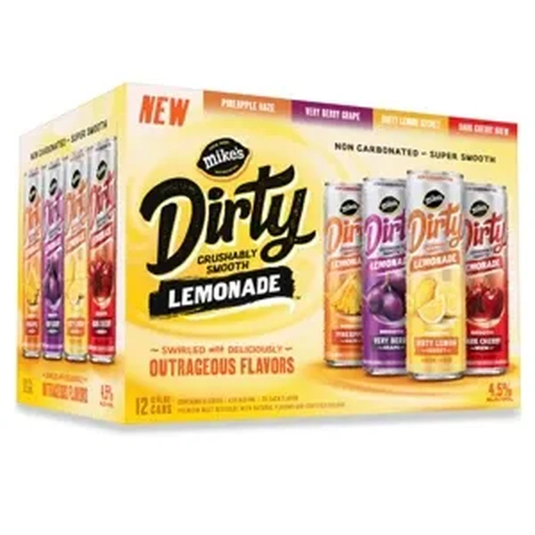 MIKE'S CANS DIRTY LEMONADE VARIETY 12PK