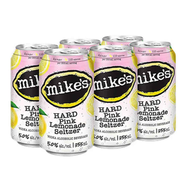 MIKE'S PINK LEMONADE CANS 6PK