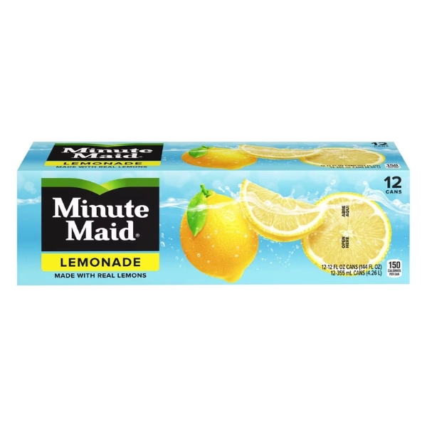 MINUTE MAID LEMONADE 12PK