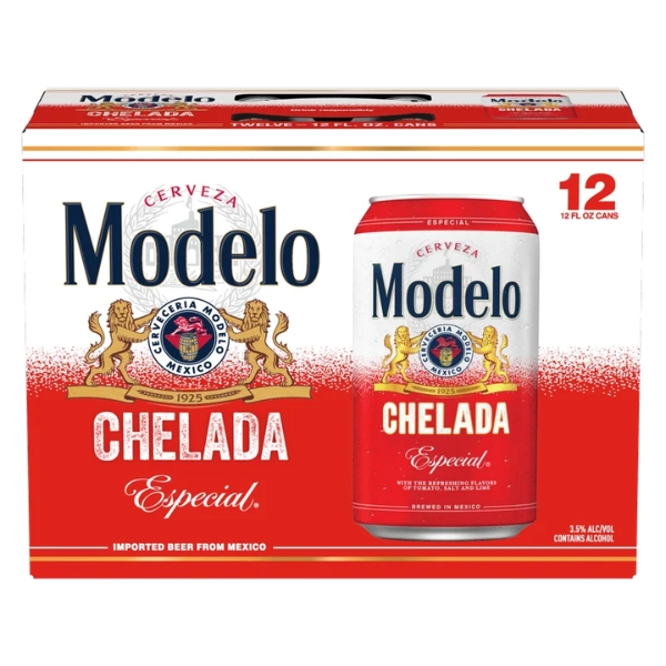 MODELO CHELADA ESPECIAL CANS 12PK