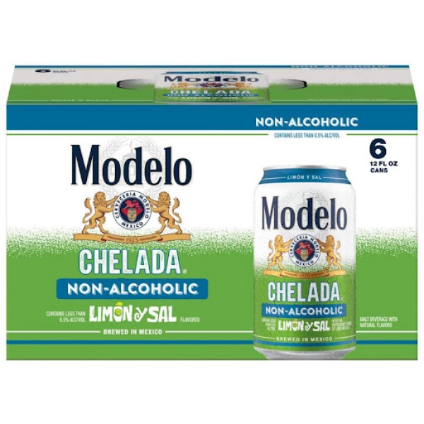 MODELO CHELADA LIME Y SAL NA CAN 6PK