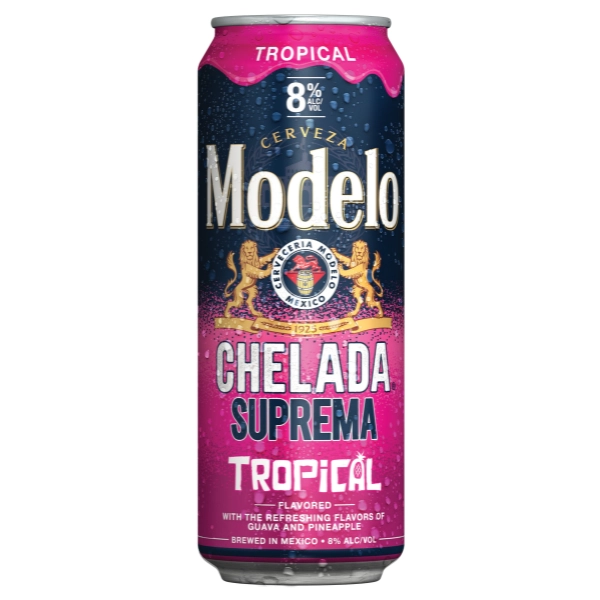 MODELO CHELADA TROPICAL 24 OZ CAN