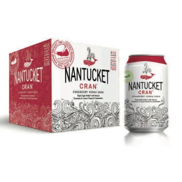 NANTUCKET CRANBERRY VODKA SODA 4PK