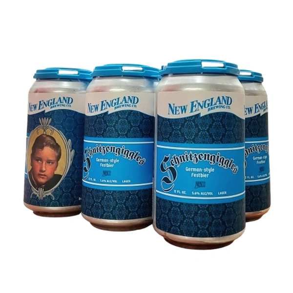NEW ENGLAND BREWING SCHNITZENGIGGLES 6PK