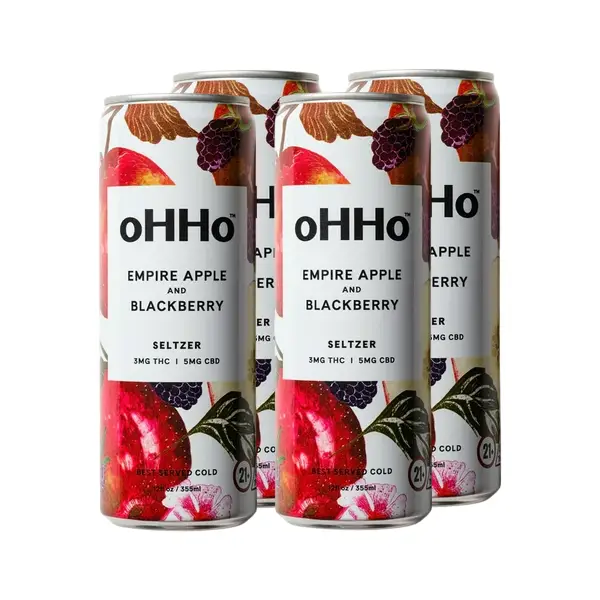 OHHO THC APPLE BLACKBERRY 4PK