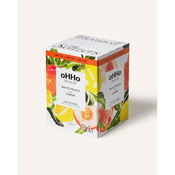 OHHO THC WHITE PEACH 4PK