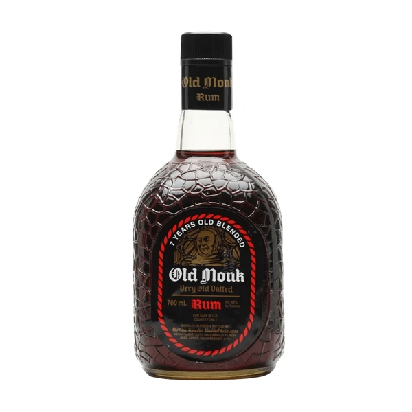 OLD MONK DARK 7YR RUM 750ML