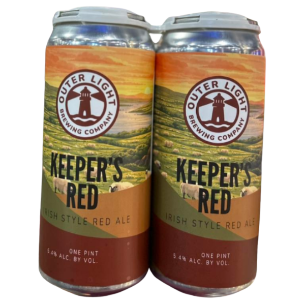 OUTER LIGHTS CAN KEEPERS IRISH RED 4PK