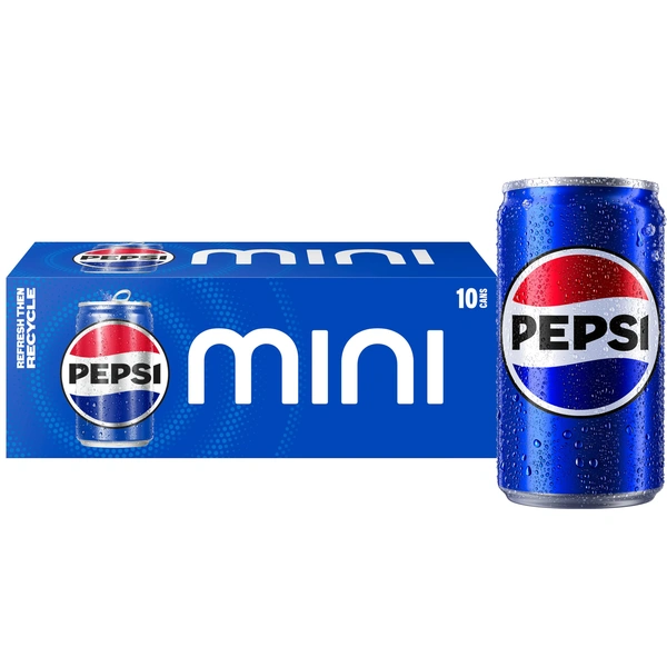 PEPSI MINI 10PK CANS