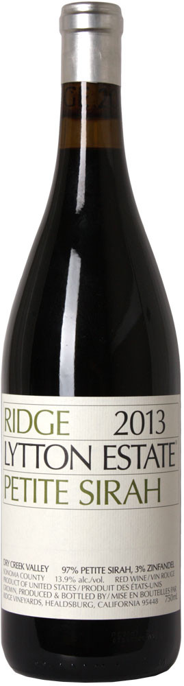 RIDGE LYTTON SPRINGS PETITE SYRAH 750ML