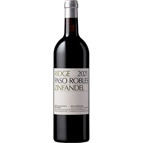 RIDGE ZINFANDEL PASO ROBLES 750ML