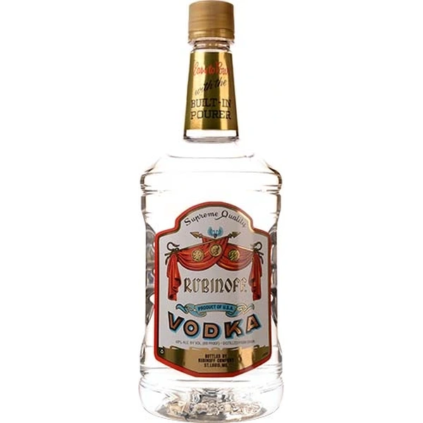 RUBINOFF VODKA 80 PROOF 750ML