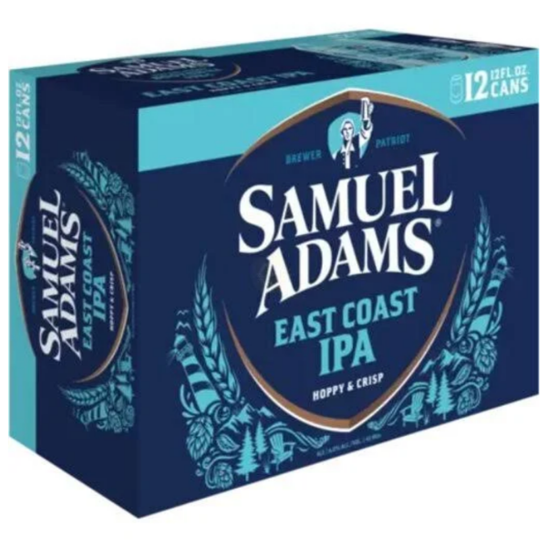 SAM ADAMS CANS EAST COAST IPA 12PK