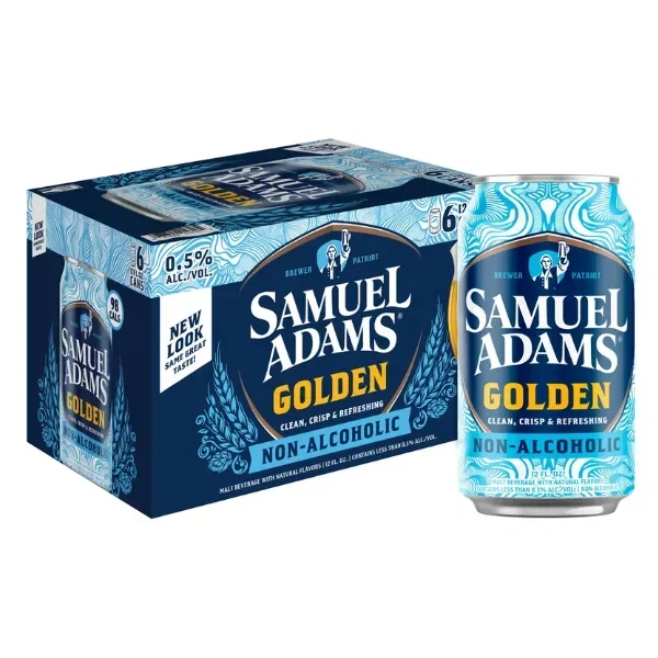 SAM ADAMS CANS N/A GOLDEN 6PK