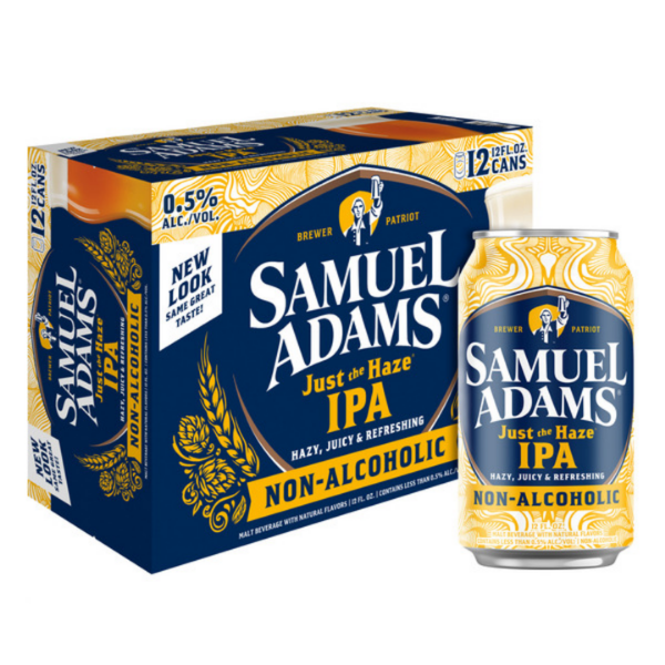 SAM ADAMS CANS N/A JUST THE HAZE 12PK