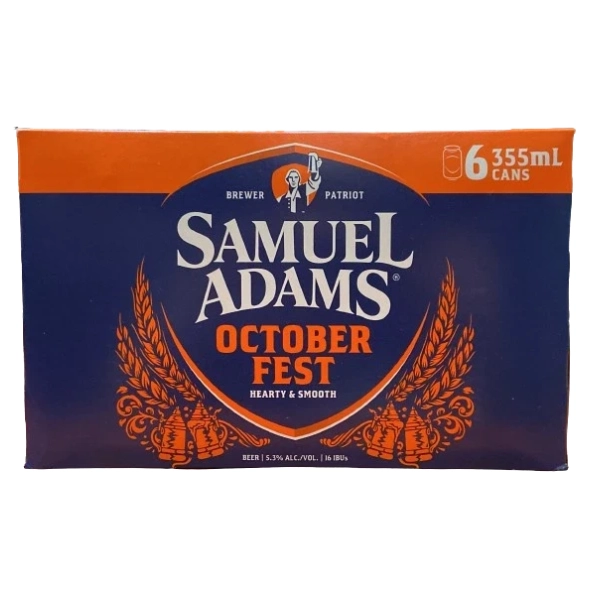 SAM ADAMS CANS OCTOBERFEST 6PK