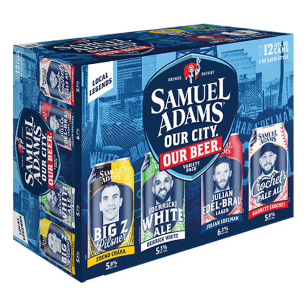 SAM ADAMS CANS OUR CITY OUR BEER 12PK
